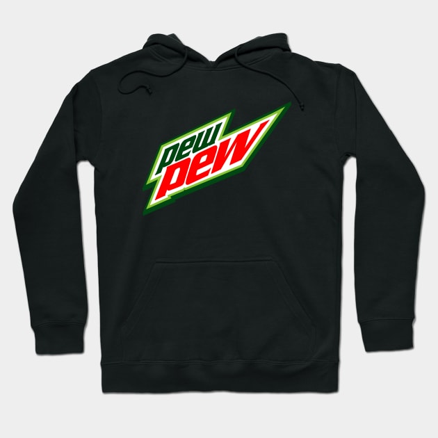 Pew Pew Hoodie by AngryMongoAff